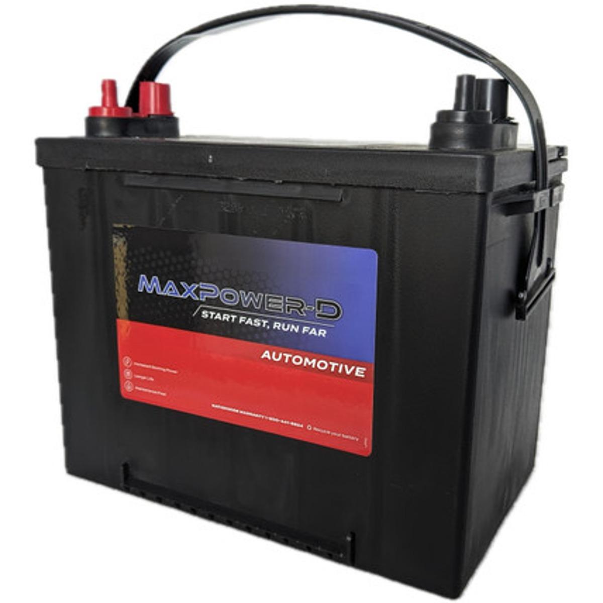 MaxPower-D 624MF 12V 115RC 650CCA Sealed Lead Acid (Group 24)
