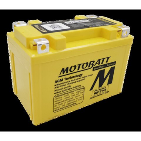 Motobatt MBTZ14S 12V 11.5Ah 230CCA PS Sealed Lead Acid
